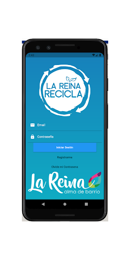 Android application La Reina Recicla screenshort