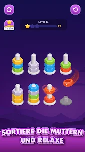 Nut Sort: Color Sorting Game