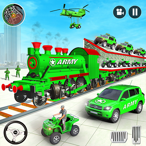 Army Train Shooter: Train Game 3.8 Icon