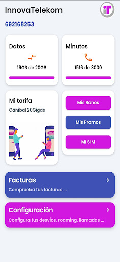 Android application InnovaTelekom screenshort