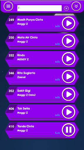 Android application 400+ Karaoke Dangdut Offline screenshort