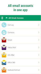 All Email Access: Mail Inbox Screenshot