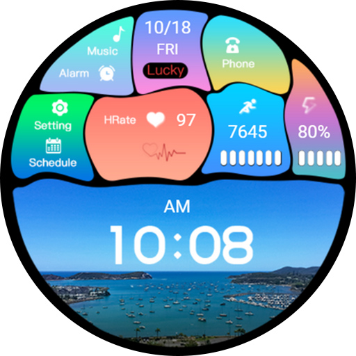 Alien Mimic Weather ZKin Watch screenshot 6