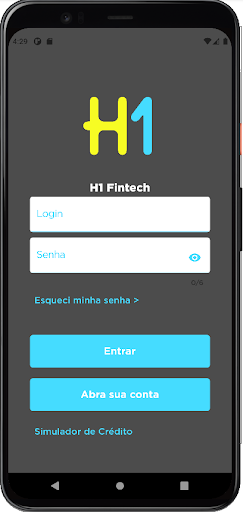 Android application H1 1.0 screenshort