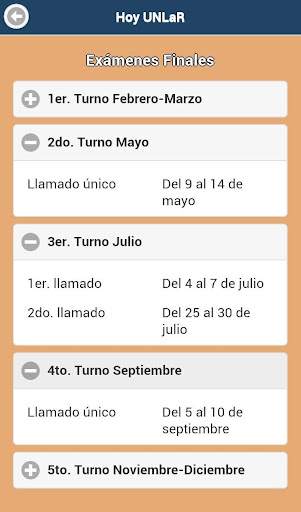 Android application Hoy UNLaR 2019 screenshort