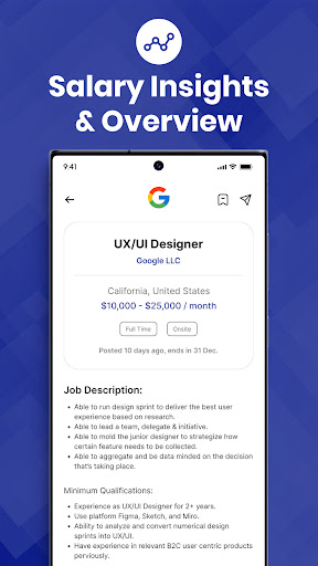Screenshot of Yulys Job Search