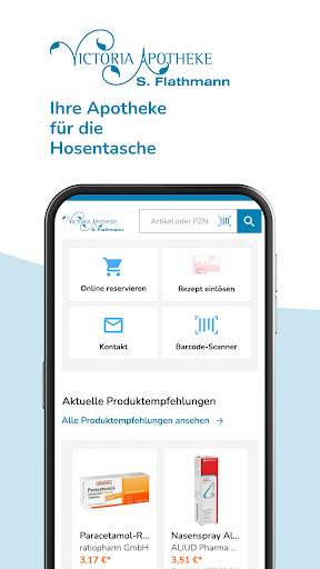 Android application Victoria Apotheke Tostedt screenshort
