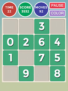 Captura de Pantalla 8 0 to 9 - A Number Puzzle Game android