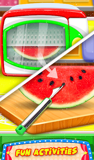 DIY Watermelon Treats Game Ice Cream  Juice Chef