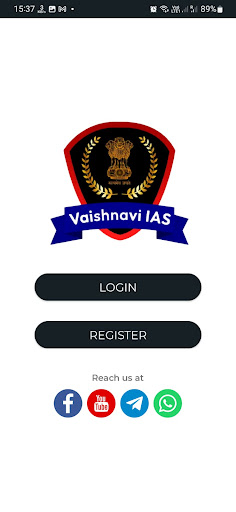 Android application Vaishnavi Ias screenshort