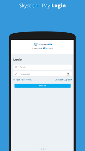 Android application Skyscend Pay screenshort