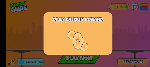 GreenGlide - Runner Game