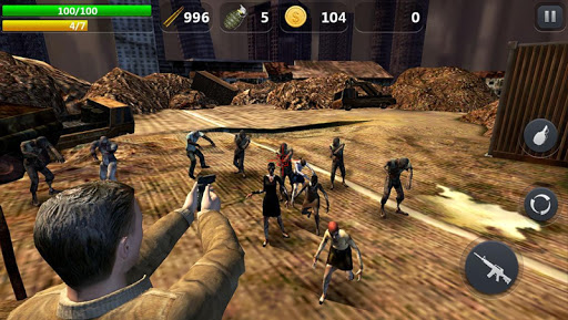 Android application Zombie Hell - Arcade Shooter screenshort