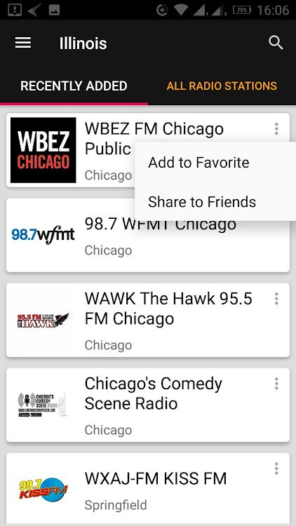 Illinois Radio Stations - USA - 7.6.4 - (Android)