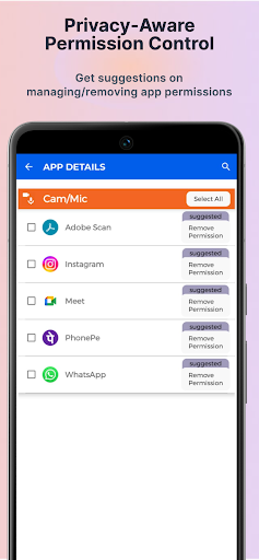 Guhyata - Privacy Manager Screen 2