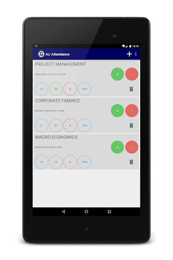 Alliance university Attendance