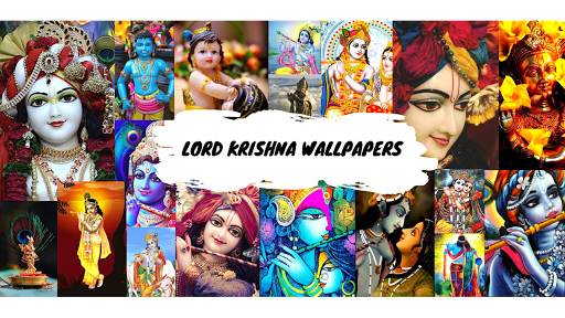 Android application Lord Krishna Wallpapers screenshort