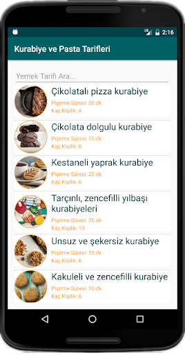İnternetsiz Kurabiye ve Pasta  Screenshot 1 - AppWisp.com