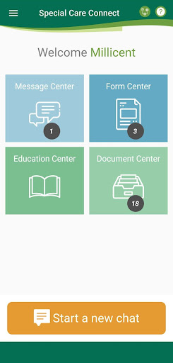Special Care Connect Screen 3