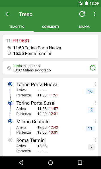 Train Timetable Italy banner