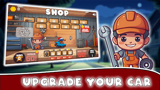Android application Car Fighter screenshort