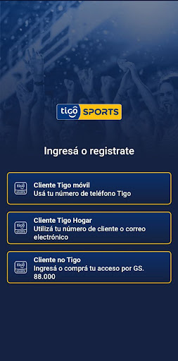 Tigo Sports Paraguay Screen 3