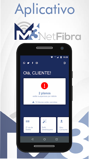 M3 NET FIBRA Screenshot 1 - AppWisp.com