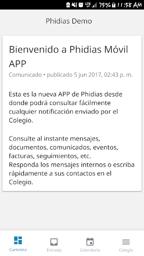 Android application Glenn Doman Escuela Precoz screenshort