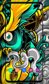 Captura 4 Fondo pantalla graffiti android