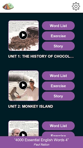 Android application 4000 Essential English Words 4 screenshort