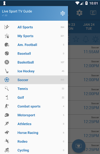 Live Sports TV Listings Guide 4