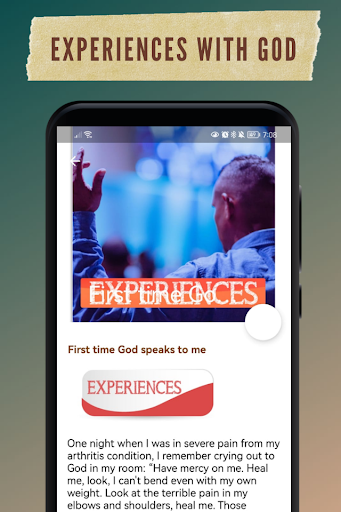 Android application Encounters with God screenshort