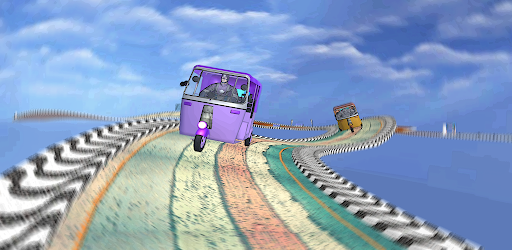 Superhero Rickshaw Mega Stunts