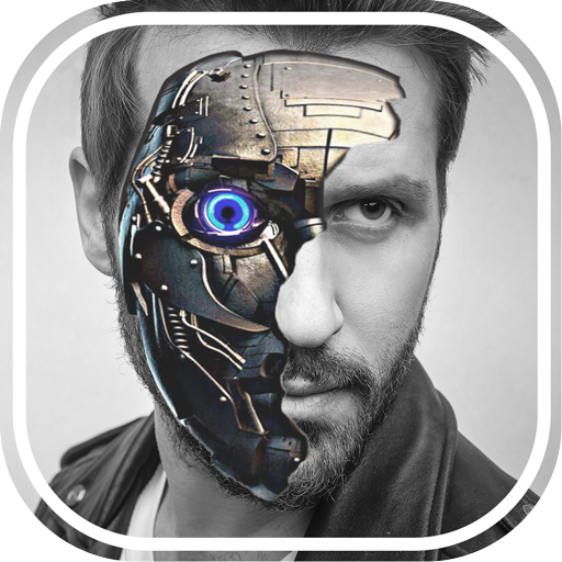 Cyborg Face Camera  Icon