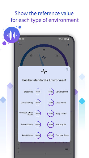 Sound Meter - Decibel Levels Screen 2