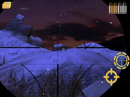 Wild Wolf Hunter Winter Sniper