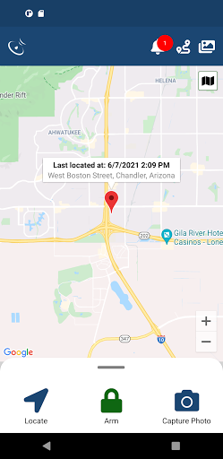 Dfence GPS Screen 3