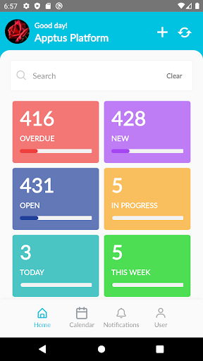 Workvue Screen 3