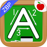 Alphabet & Numbers - English Handwriting Game -ZBP icon
