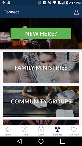 Android application Reynolda Church screenshort