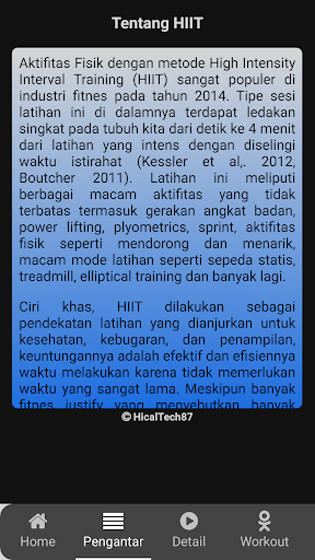 Latihan Kebugaran 7 Menit HIIT