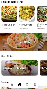 Salad Recipes: Healthy Meals Screenshot