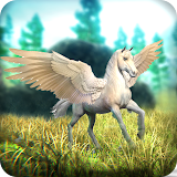 Flying Horse Simulator - New Unicorn Pegasus Sim icon