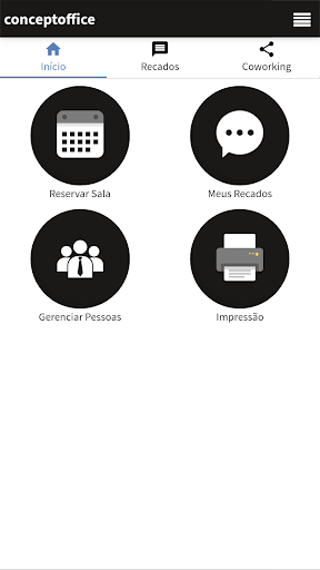 Android application Concept Office Coworking screenshort