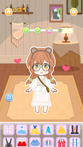 Dress Up Game - cute doll