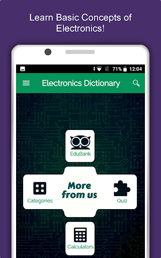 Screenshot of Electronics Dictionary Offline