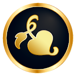 Cover Image of Tải xuống Gold & Black Icon Pack 9010+ i  APK