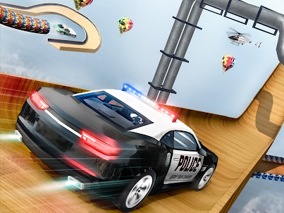 Police Car Stunts: GT Racing