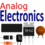 Analog electronics icon