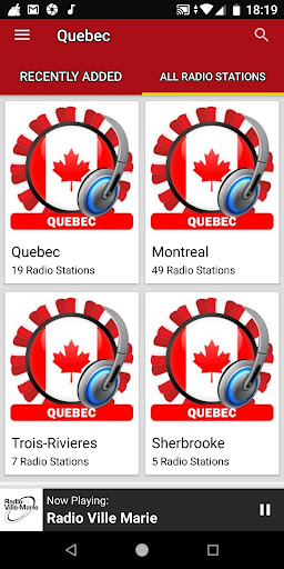 Quebec Radio Stations - Canada